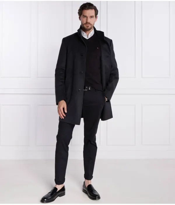 Свитер classic fit Tommy Hilfiger, черный — фото 2