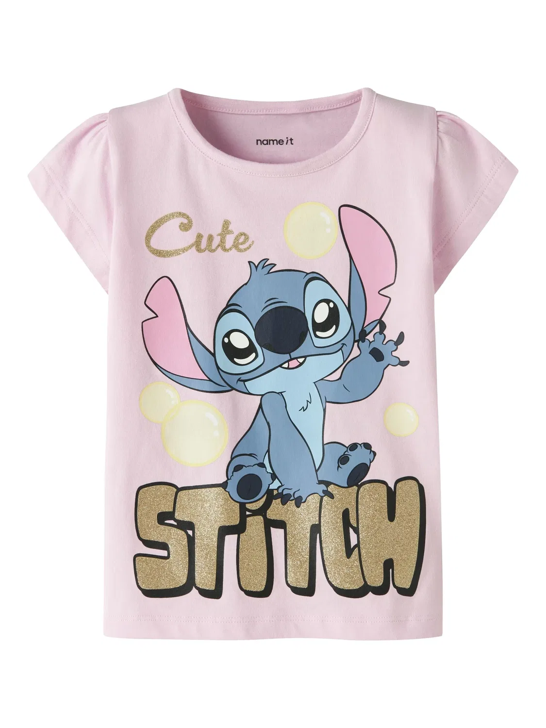 Футболка с принтом Stitch, Name it, pirouette — фото 2