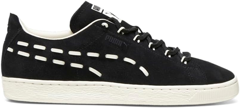 

Мужские замшевые кроссовки PUMA Decon с шнуровкой, повседневные - черные