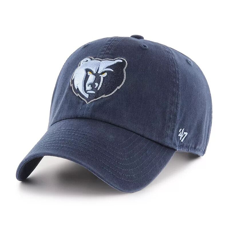

Мужская темно-синяя регулируемая шляпа Memphis Grizzlies '47