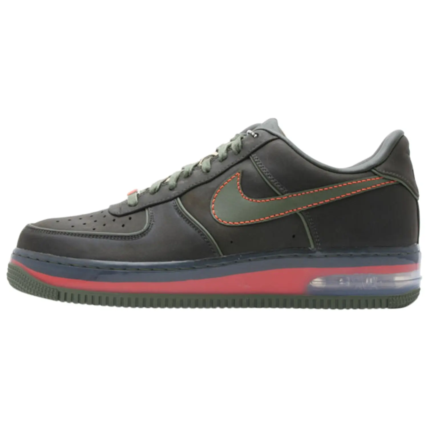 

Кроссовки Nike Air Force 1 Skateboarding Shoes Men Low-top Red/Green, красный/зеленый