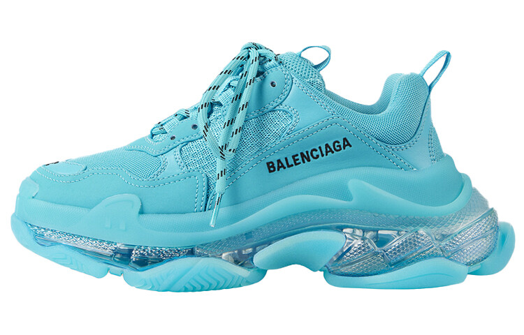 

Кроссовки Balenciaga Triple S Clear Sole Turquoise Women's