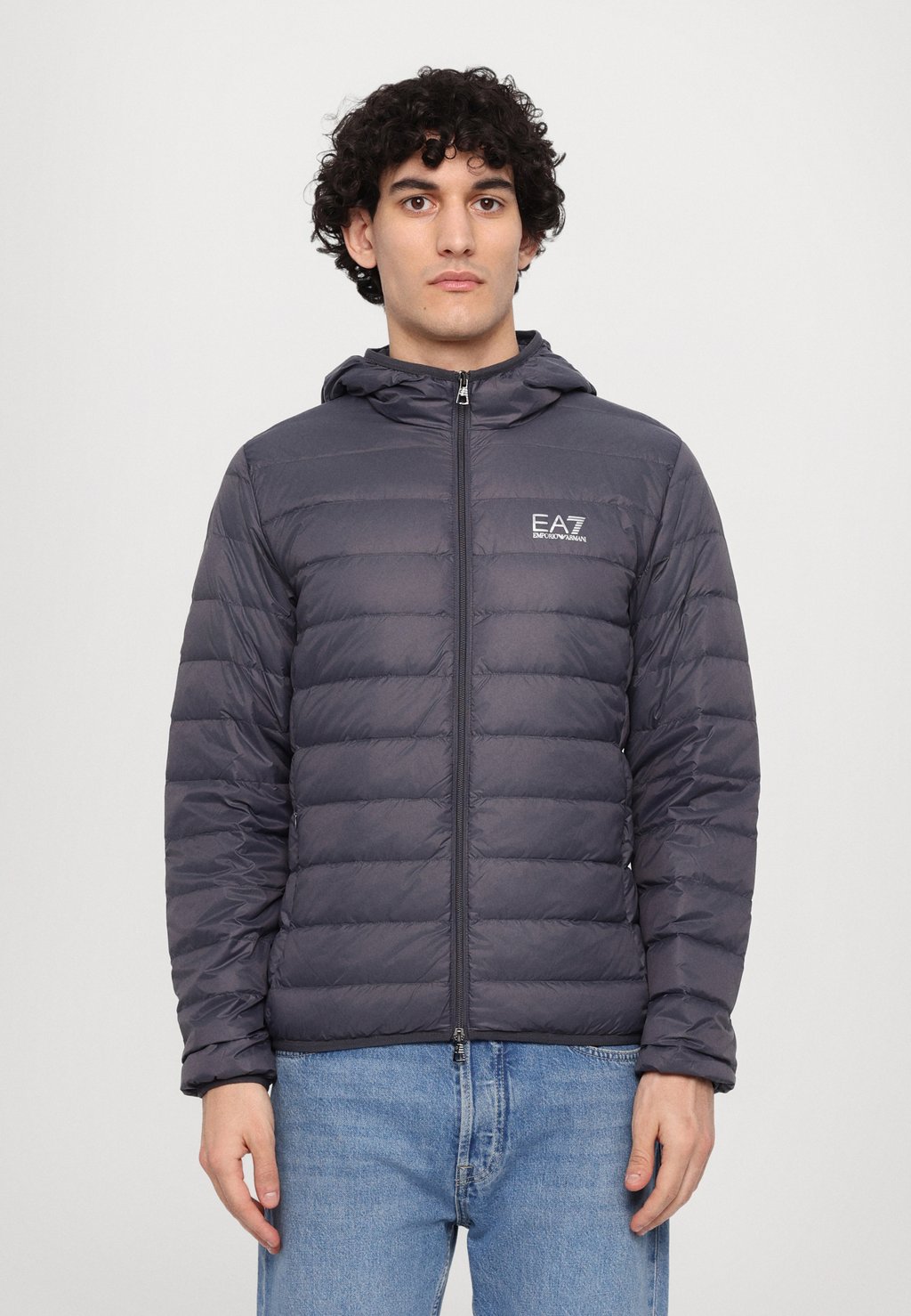 

Пуховик JACKET EA7 Emporio Armani, черный