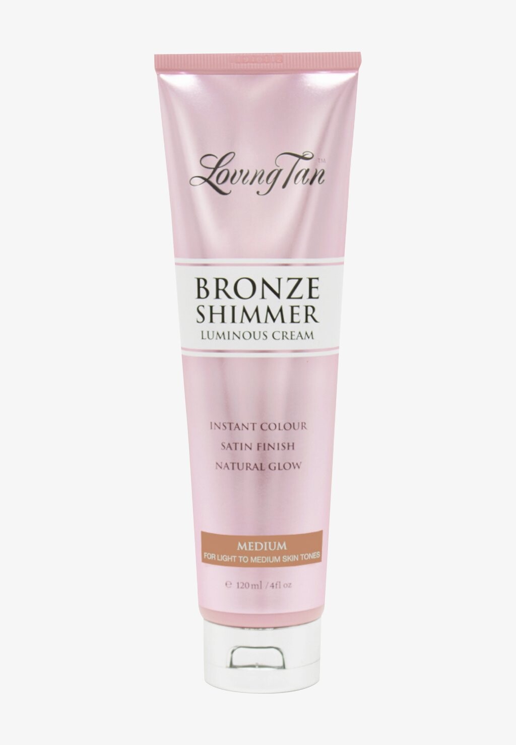 

Автозагар BRONZE SHIMMER LUMINOUS CREAM Loving Tan, цвет medium