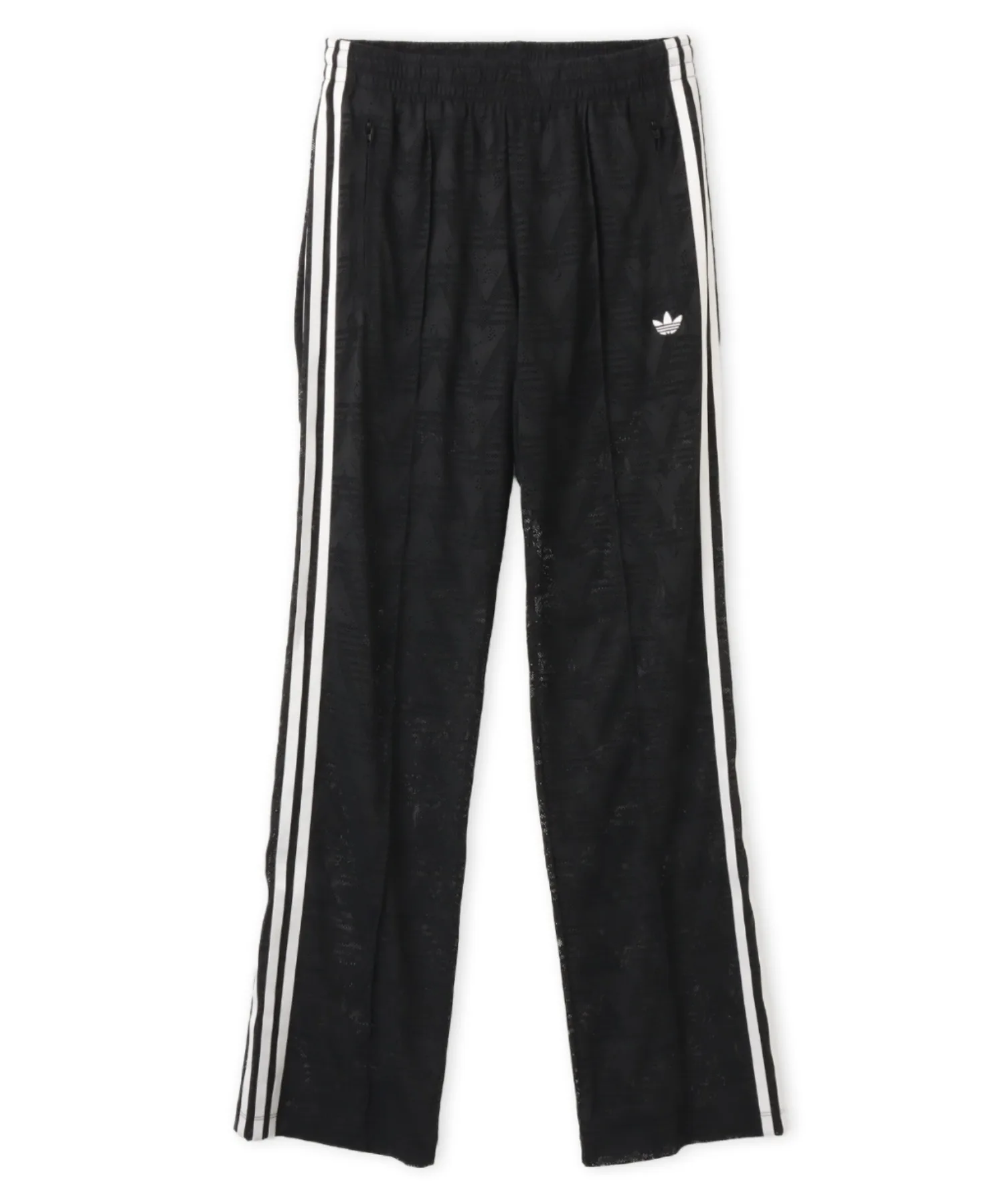 Женские спортивные брюки из трикотажа с эластичной резинкой FIREBIRD CLASSIC LACE adidas черные — фото 2