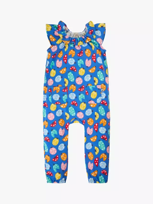 Детский хлопковый комбинезончик Baby Peony, Ladybird Loveliness Frugi