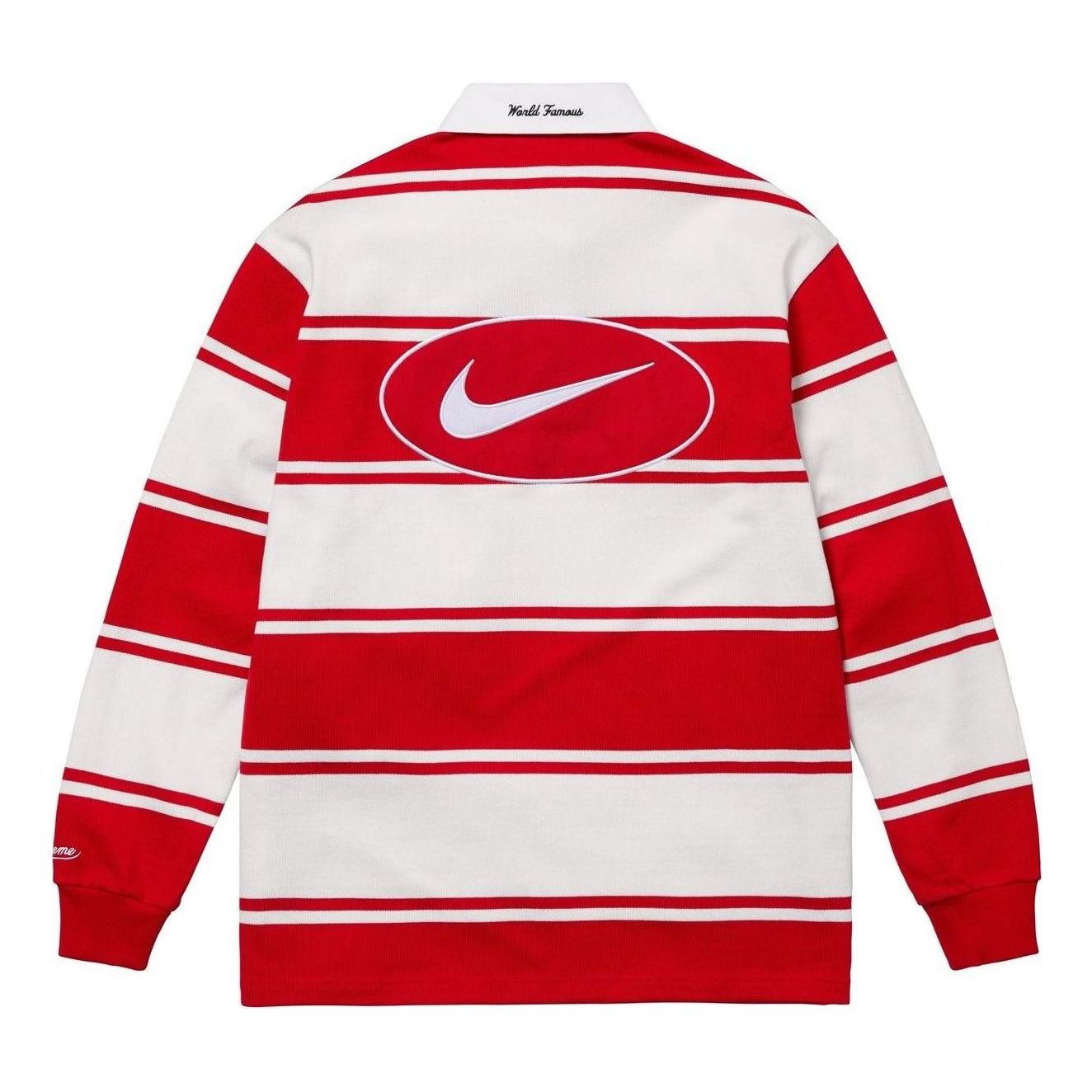 Supreme x Nike Stripe Rugby 'Red'