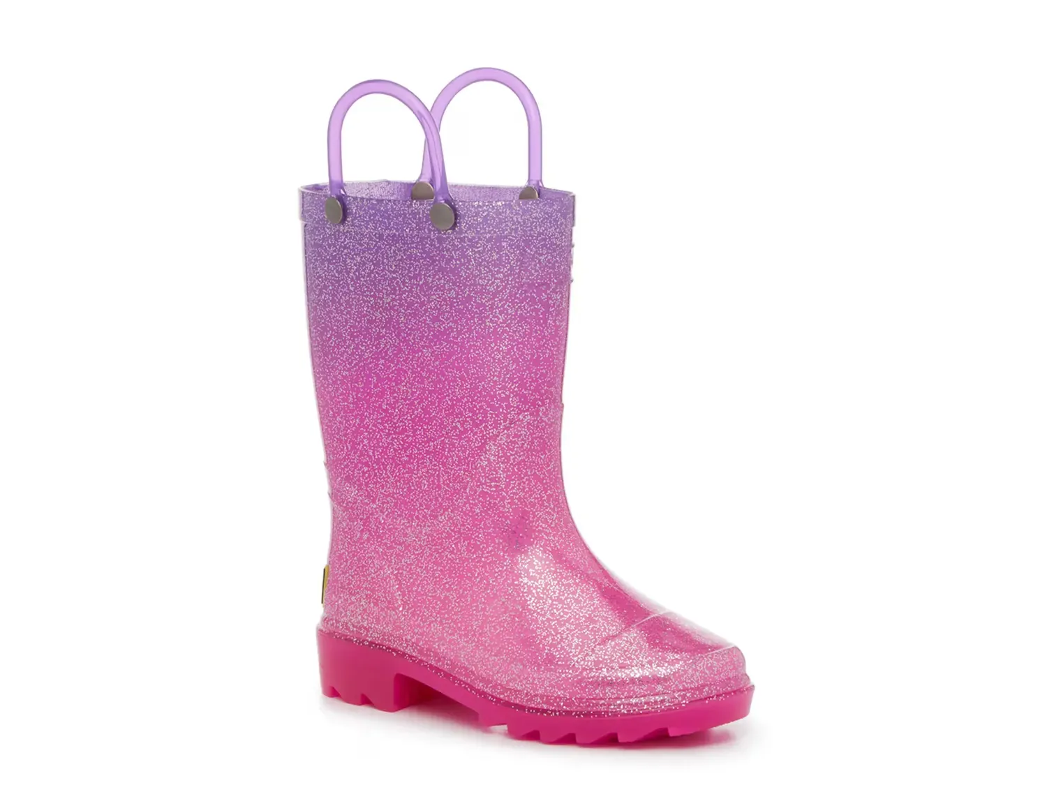 

Блестящие светящиеся резиновые сапоги - детские Western Chief, Purple/Pink Ombre