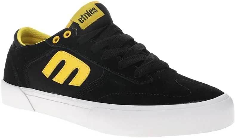 Мужские скейтбордистские кроссовки Etnies Windrow Vulc X Exposure, Black Yellow — фото 2