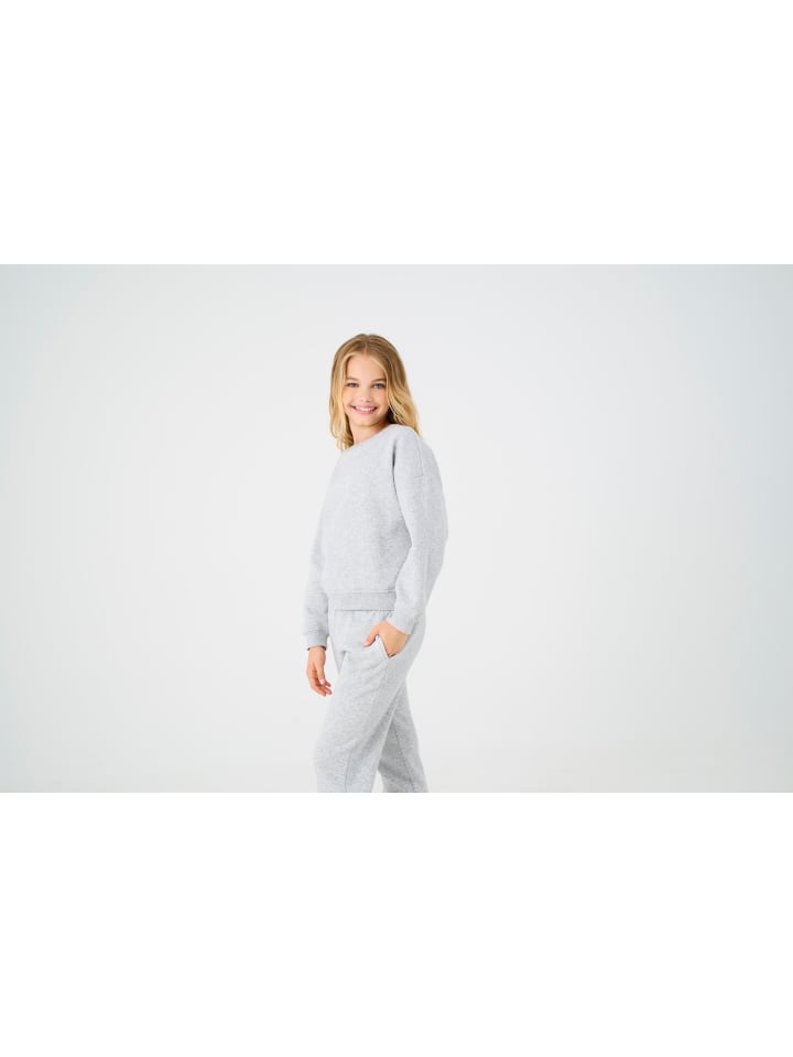 KIDS ONLY Спортивные штаны KOGSWEAT PANTS SWT светло-серого меланжевого цвета — фото 4