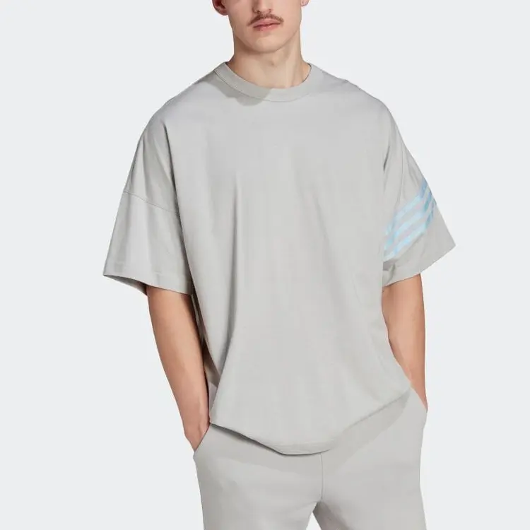 Футболка Neuclassics мужская серая Adidas Originals, серый — фото 2