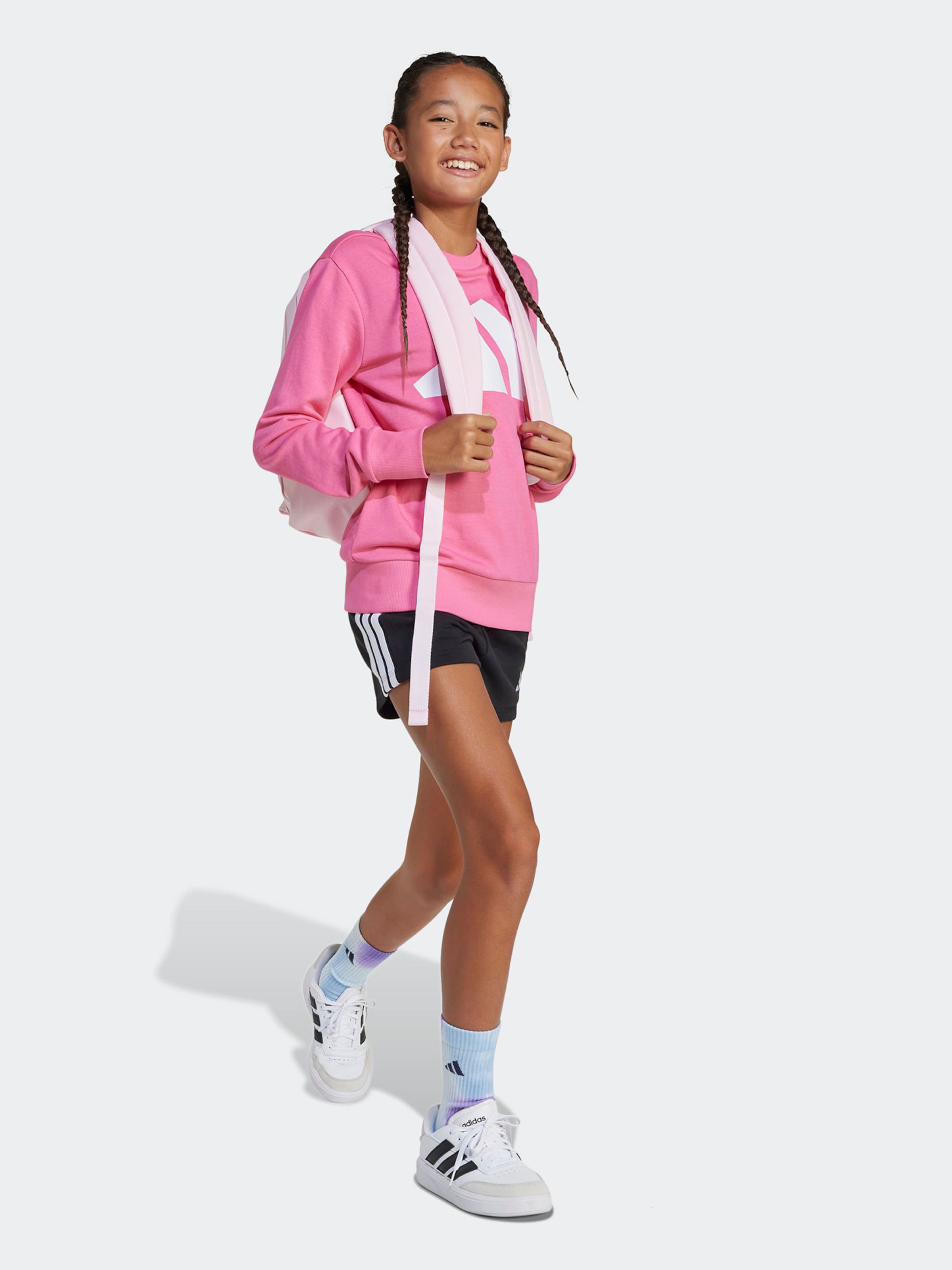 Adidas Sportswear Спортивная толстовка в розовом цвете — фото 2