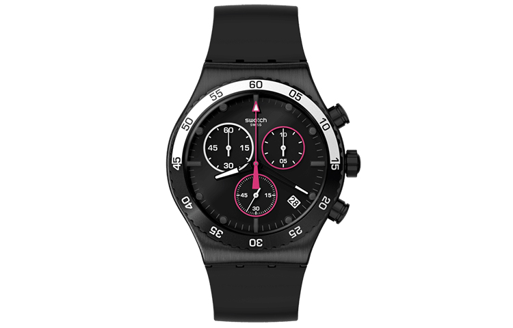 

Унисекс черные часы YVB413 SWATCH