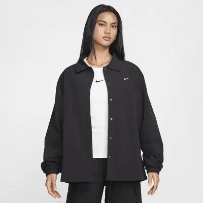 

Куртка Nike Sportswear Essential, черный/белый