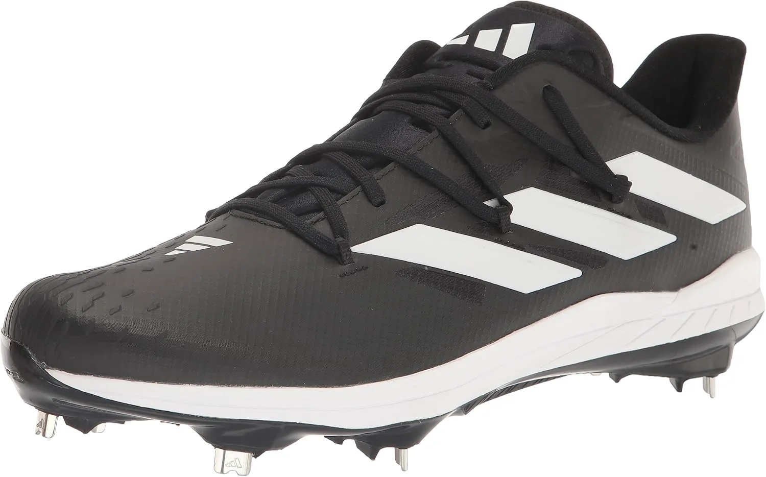 Мужские кроссовки Adidas Adizero Afterburner 9, черно-белый — фото 4