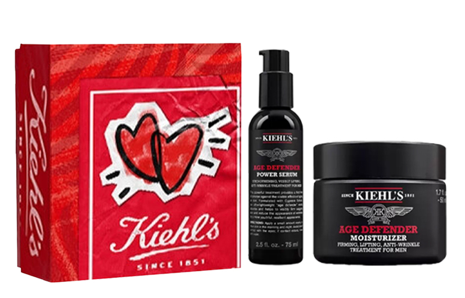 

Keyanshi мужской набор для ухода за кожей против морщин увлажняющий и подтягивающий 50мл+75мл Kiehl's