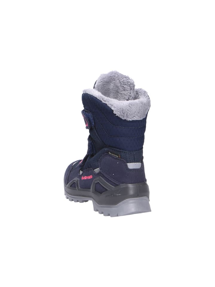 LOWA Зимние ботинки MILO EVO GTX HI JR синего цвета — фото 3