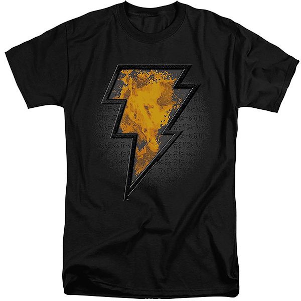 

Футболка Black Adam с скошенной эмблемой Licensed Character