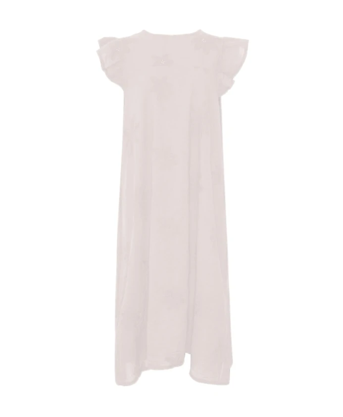 

Белое платье с короткими рукавами Tiffany, белый