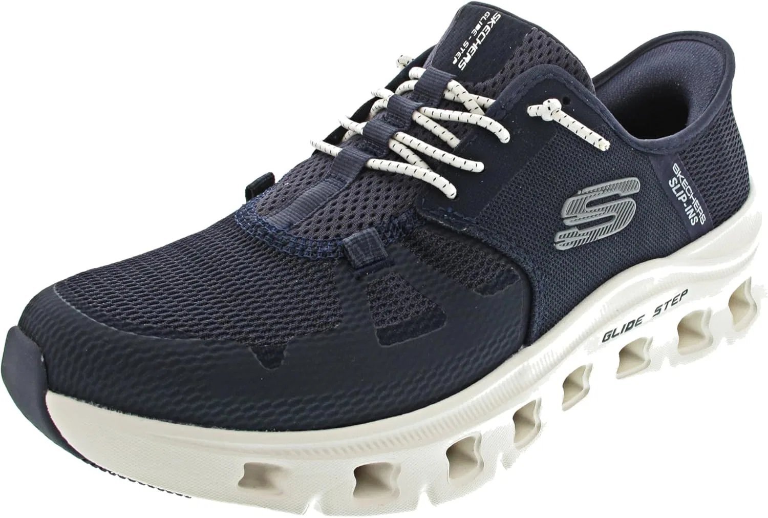 Мужские туфли Skechers Glide-Step Pro без шнурков, 2-Navy — фото 4