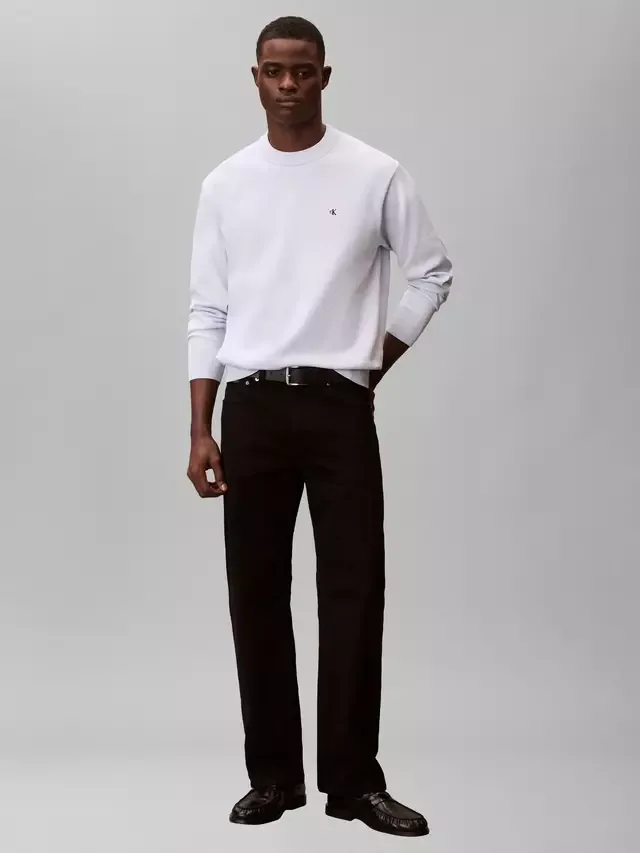 Свободный хлопковый джемпер, пленэр Calvin Klein