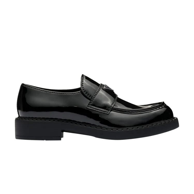 

Лоферы Prada Patent Leather Loafer, черный