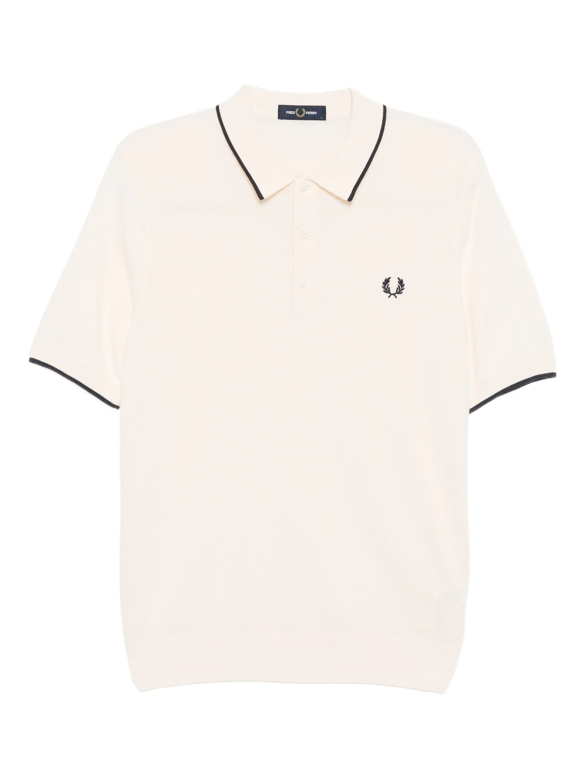 

Рубашка поло с вышитым логотипом Fred Perry, нейтральный