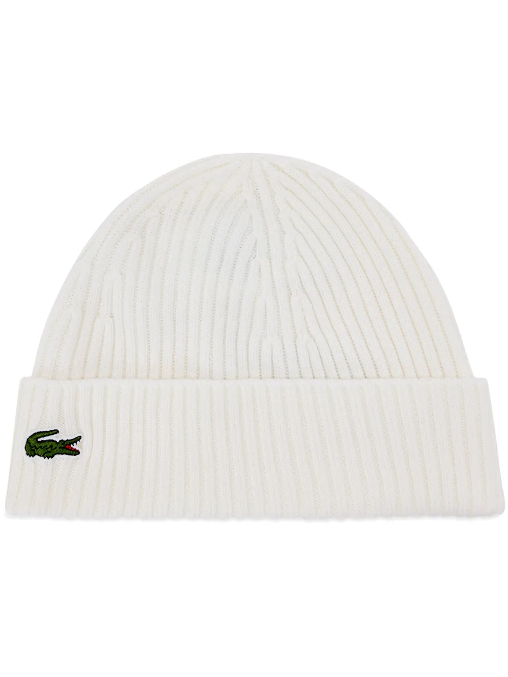 

Шапка бини с логотипом Lacoste, белый
