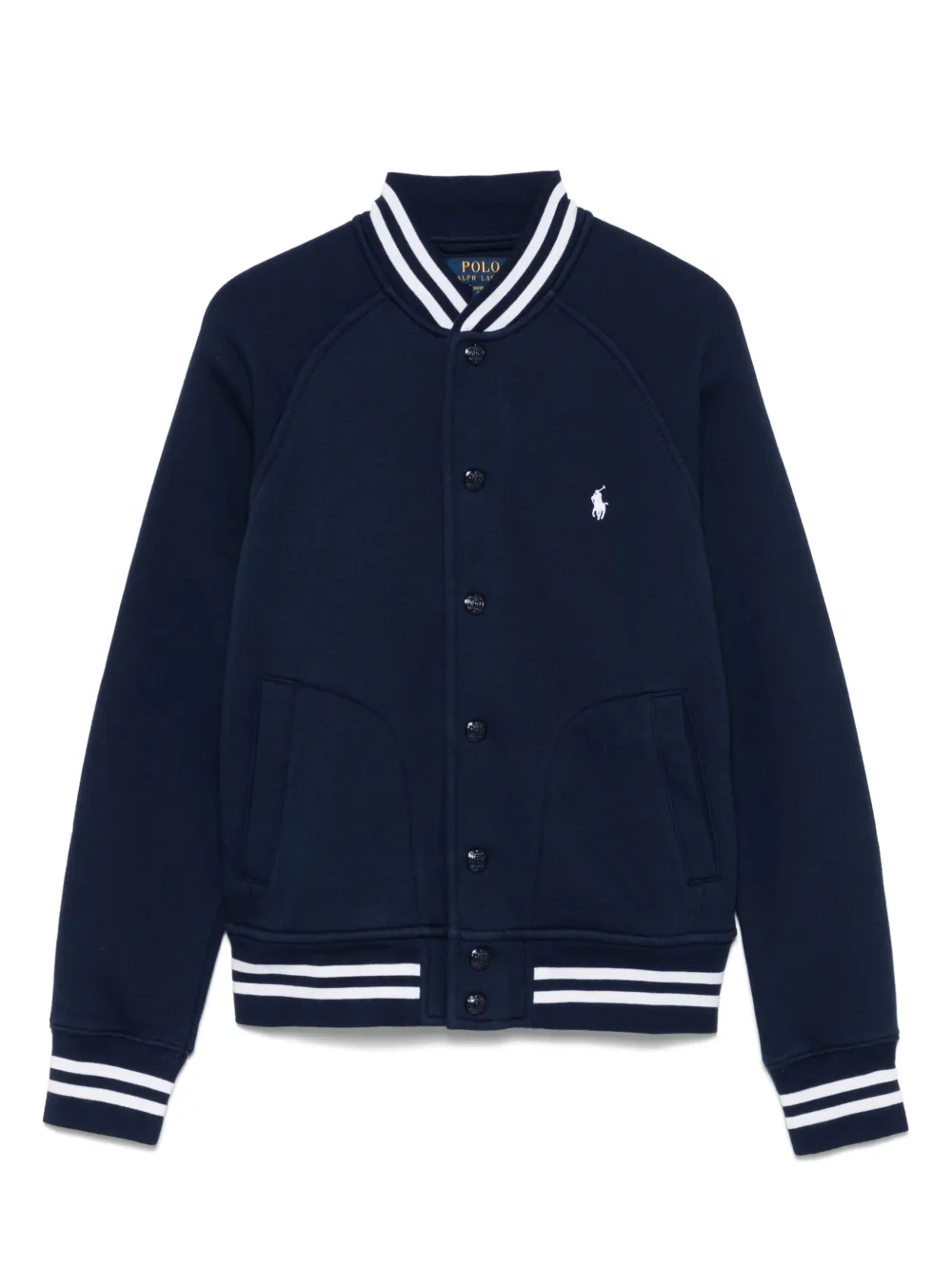 

Бомбер с вышивкой Polo Pony POLO RALPH LAUREN KIDS, синий