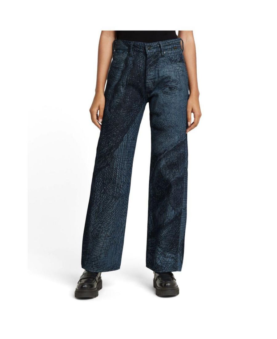 

Женские джинсы Rembrandt Bowey 3D G-Star, Rembrandt lasered self-portrait