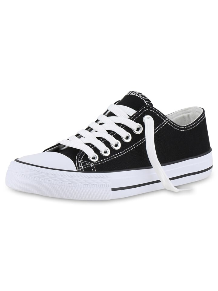 Низкие кроссовки VAN HILL Low Aurora, цвет schwarz weiss