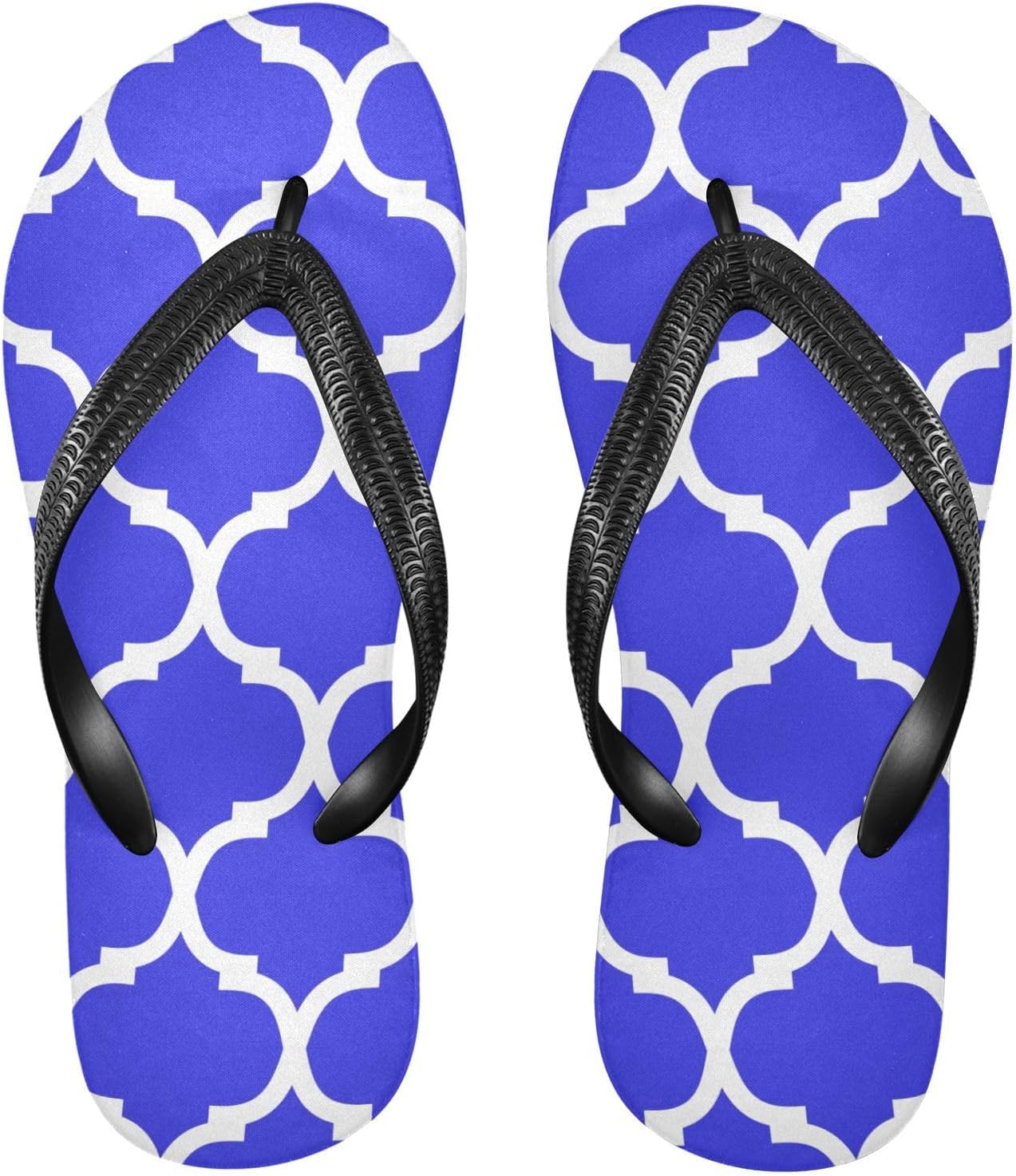 

Женские и мужские сандалии SPRIPORT Moroccan Slim с тонкой подошвой, удобные повседневные шлепанцы с амортизацией, нескользящей резиновой подошвой, для ванной, душа, летних прогулок и пляжа, синий