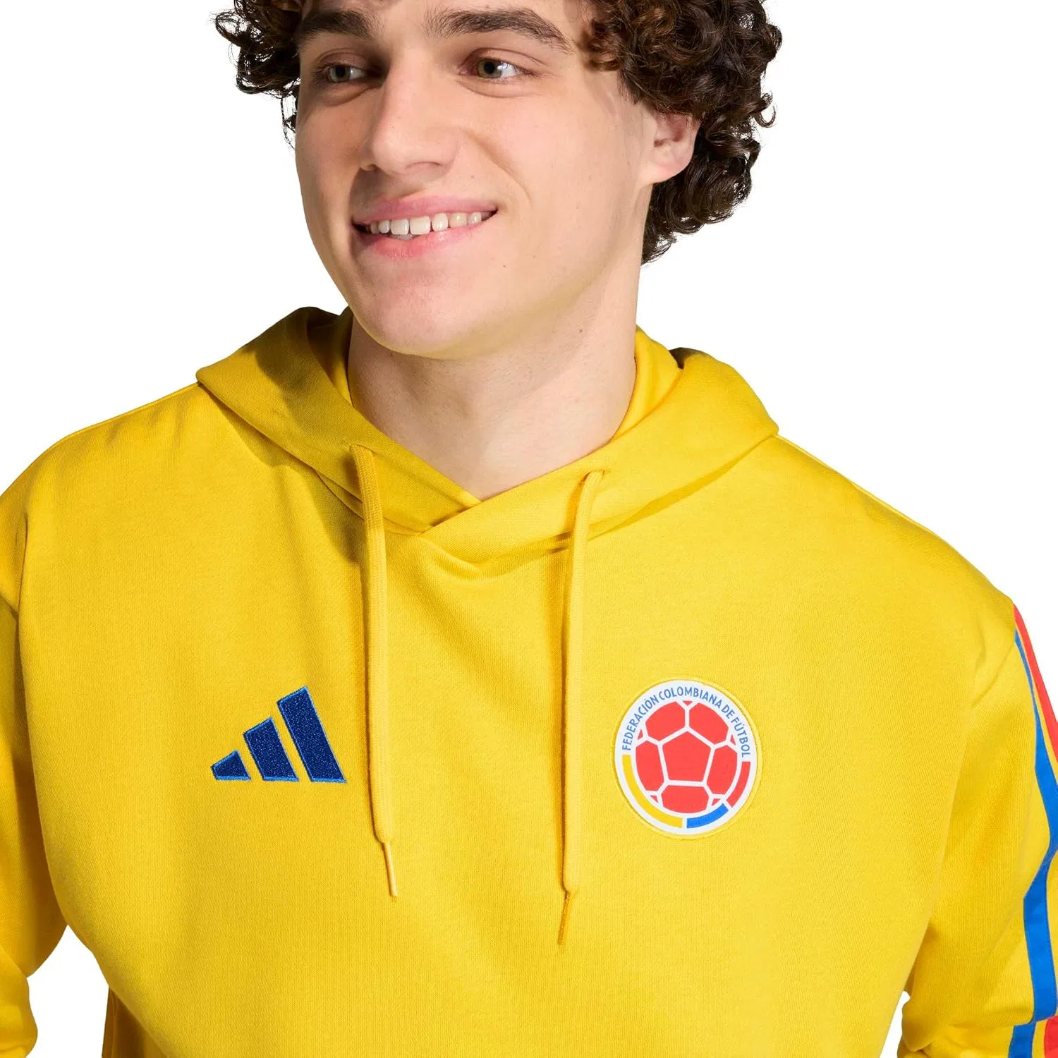 Мужская флисовая толстовка adidas Colombia Alphaskin — фото 3