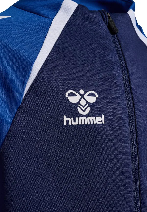 Детская тренировочная куртка hmllead 2.0 track zip Hummel, Marine True Blue — фото 3