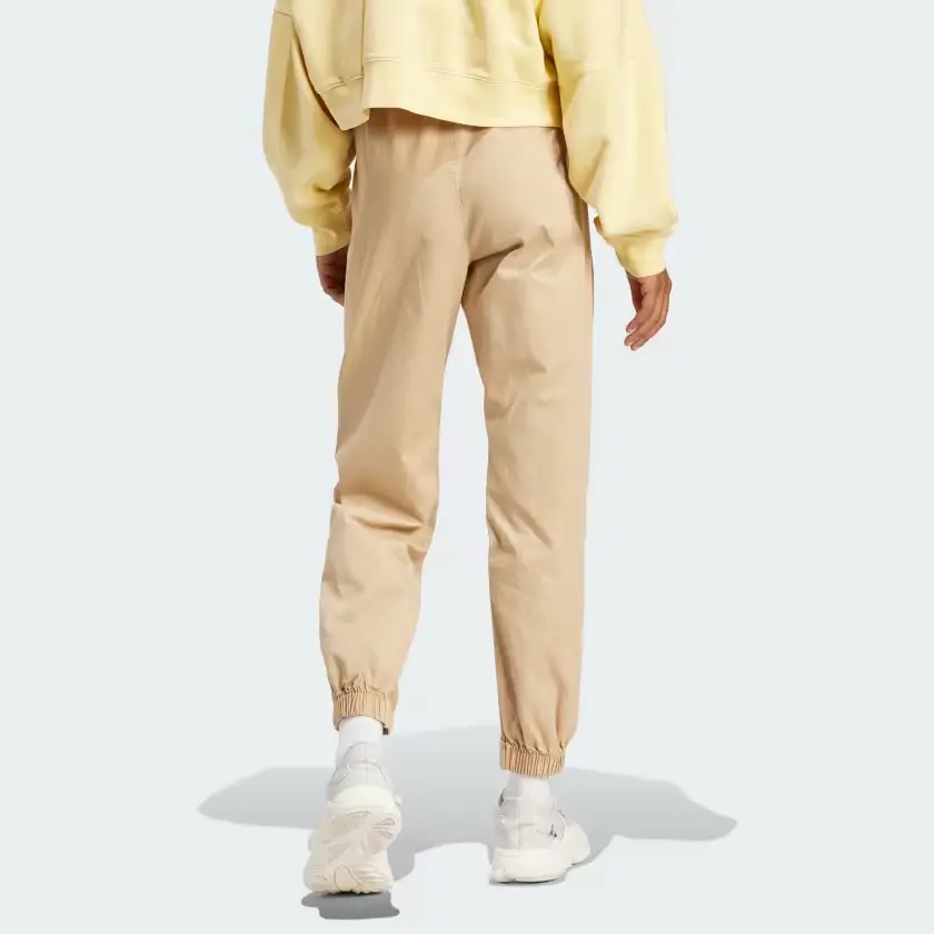 Essentials+ Вязаные спортивные штаны женские Magic Beige Adidas Originals — фото 4