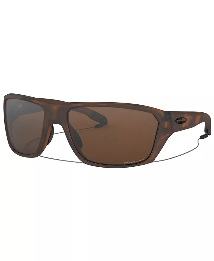 

Поляризационные солнцезащитные очки, OO9416 64 Split Shot Oakley, коричневый