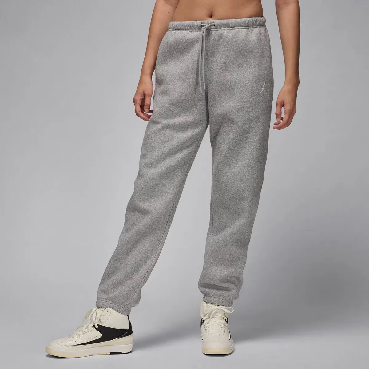 

Женские брюки из флиса Brooklyn Jordan Nike, серый