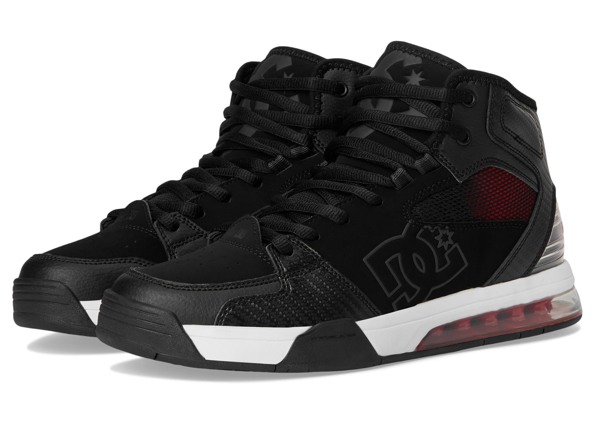 

Кроссовки DC Versatile Hi, цвет Black/Grey/Red