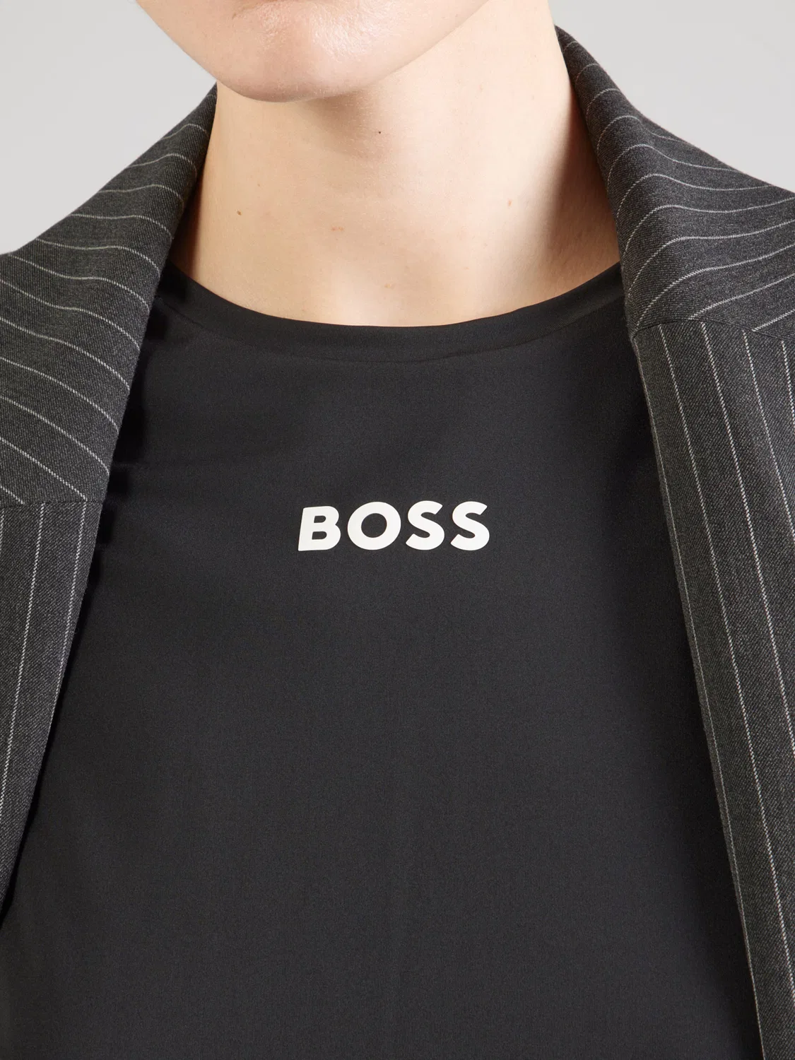 Рубашка Boss Elogofit2 черного цвета — фото 2