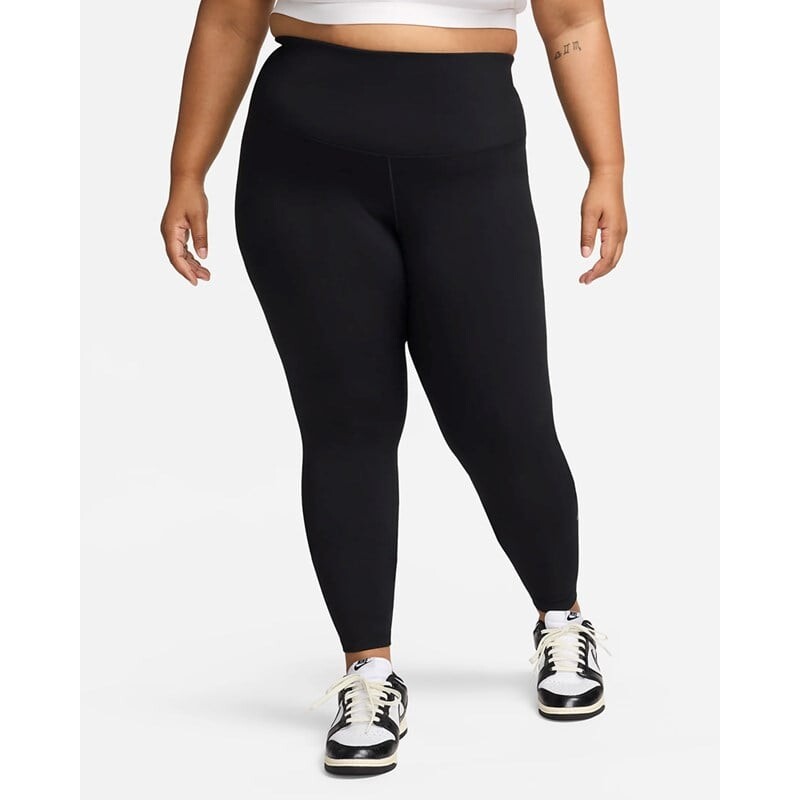 

Женские леггинсы nk df one hr облегающие Nike, черный