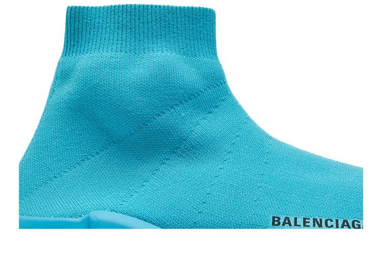 Кроссовки Balenciaga Balenciaga Wmns Speed Sneaker 'Clear Sole - Light Blue', синий — фото 3