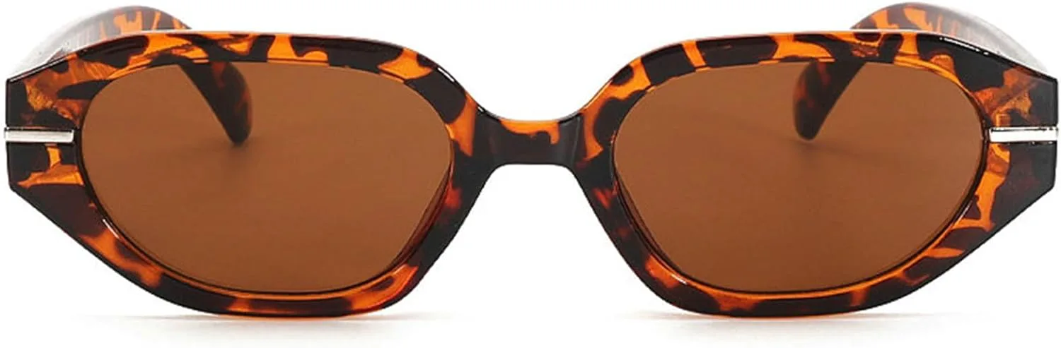 

Willochra Маленькие многоугольные квадратные женские модные солнцезащитные очки в стиле панк UV400 Модные мужские уникальные ретро зеленые солнцезащитные очки, C6