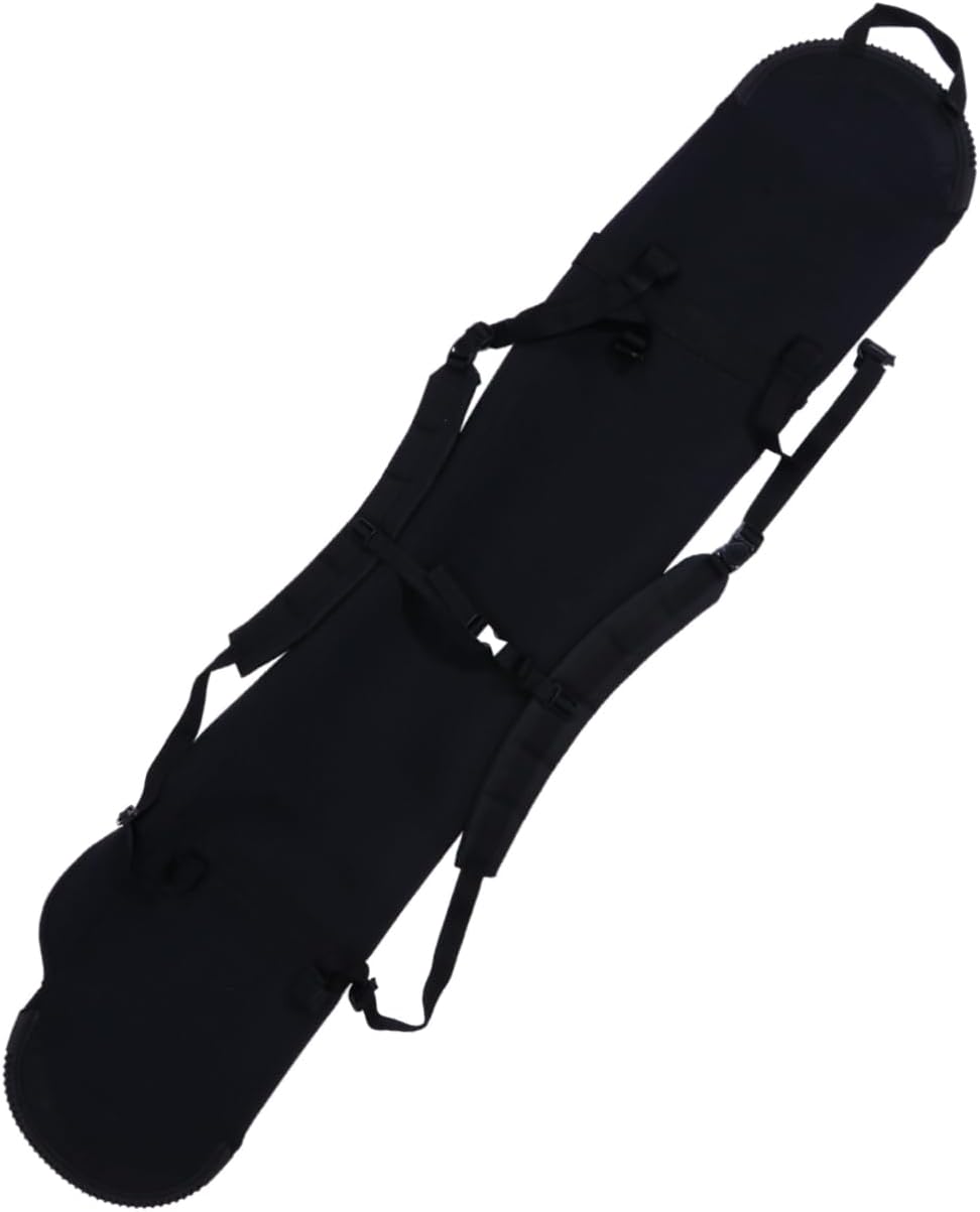 

Чехол для сноуборда Hemoton, многофункциональный рюкзак для защиты и хранения снаряжения для сноуборда, прочный черный дизайн для вашего сноубордического снаряжения, Black