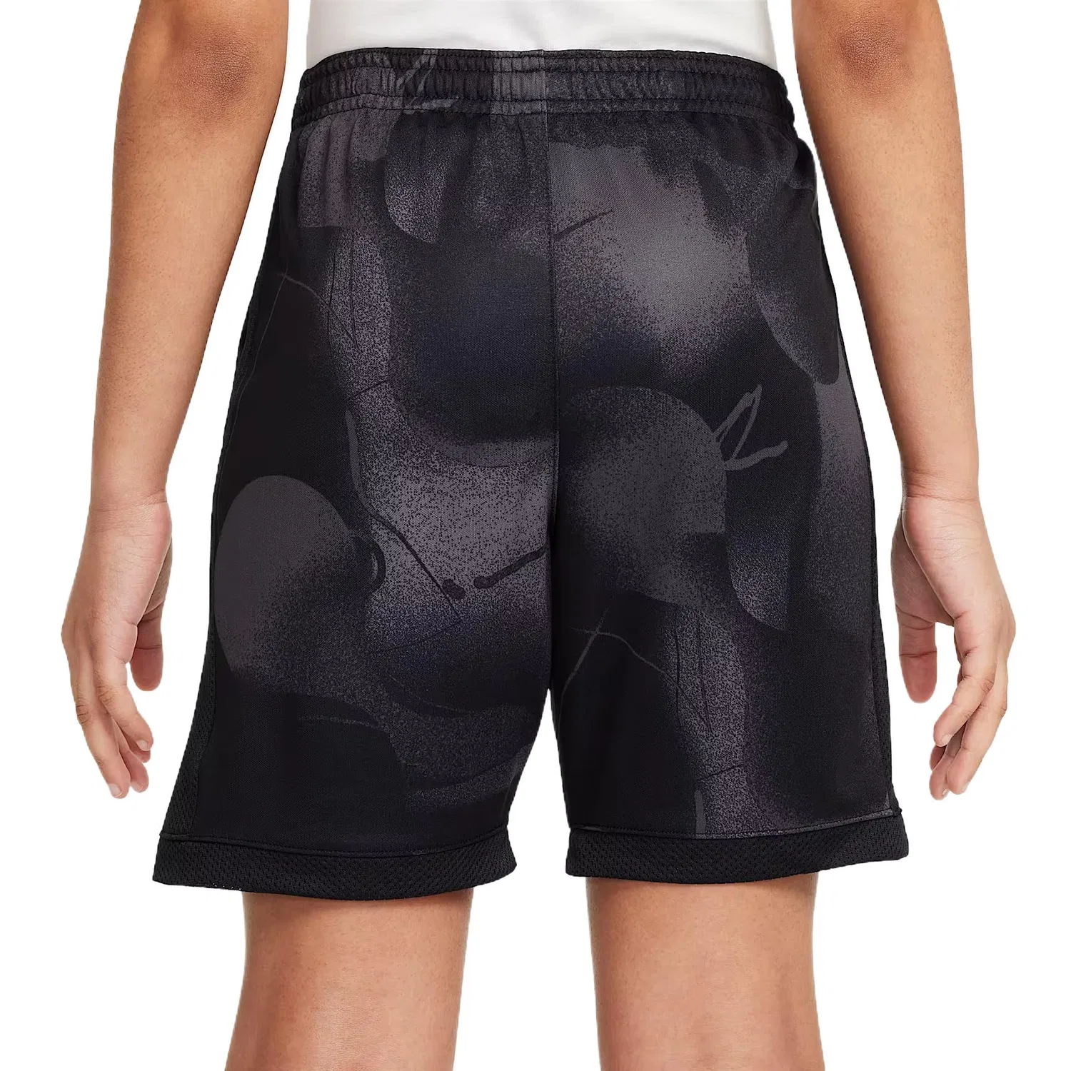 Шорты Nike Grade School Shorts Moderate черные — фото 3