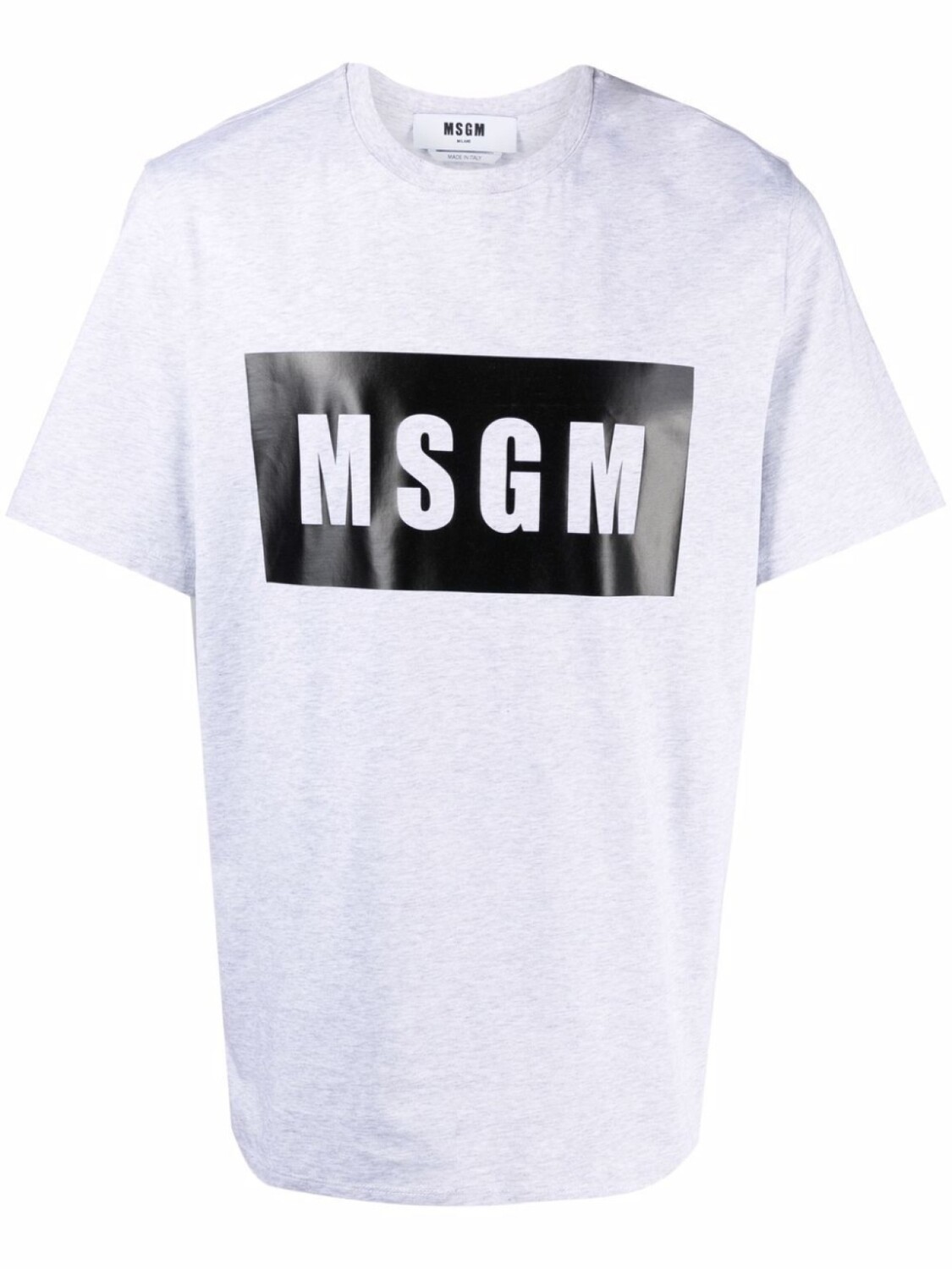 

Футболка с логотипом MSGM, серый