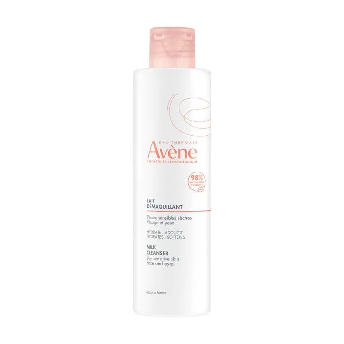 

Avene New Formula Деликатное очищающее молочко 200 мл Средство для очищения и снятия макияжа