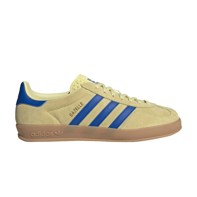 

Кроссовки Gazelle Indoor 'Powder Yellow Royal Blue', желтый