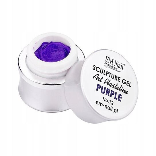 

Скульптурный гель фиолетовый EM Nail, 3D