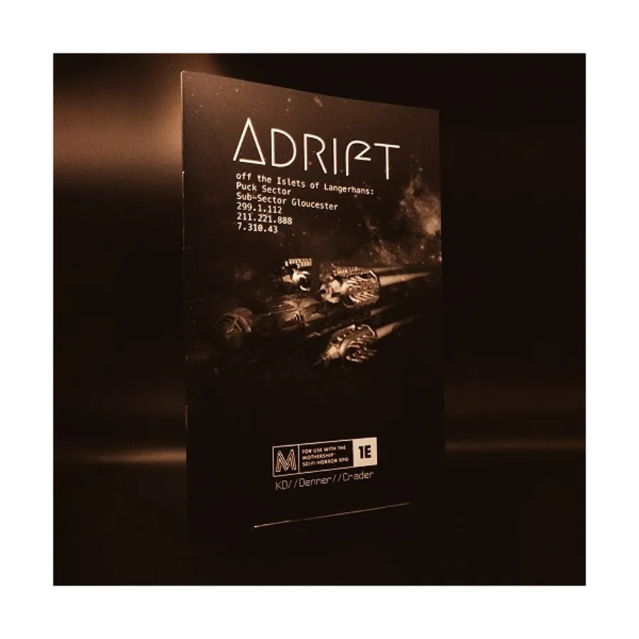 

Модуль Adrift (For Mothership), Role Playing Games (Space Penguin Ink)