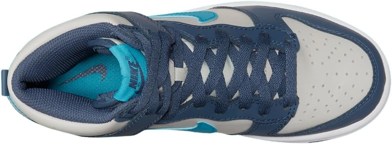 Детские кроссовки Nike Dunk High (Gs) унисекс, синий — фото 3